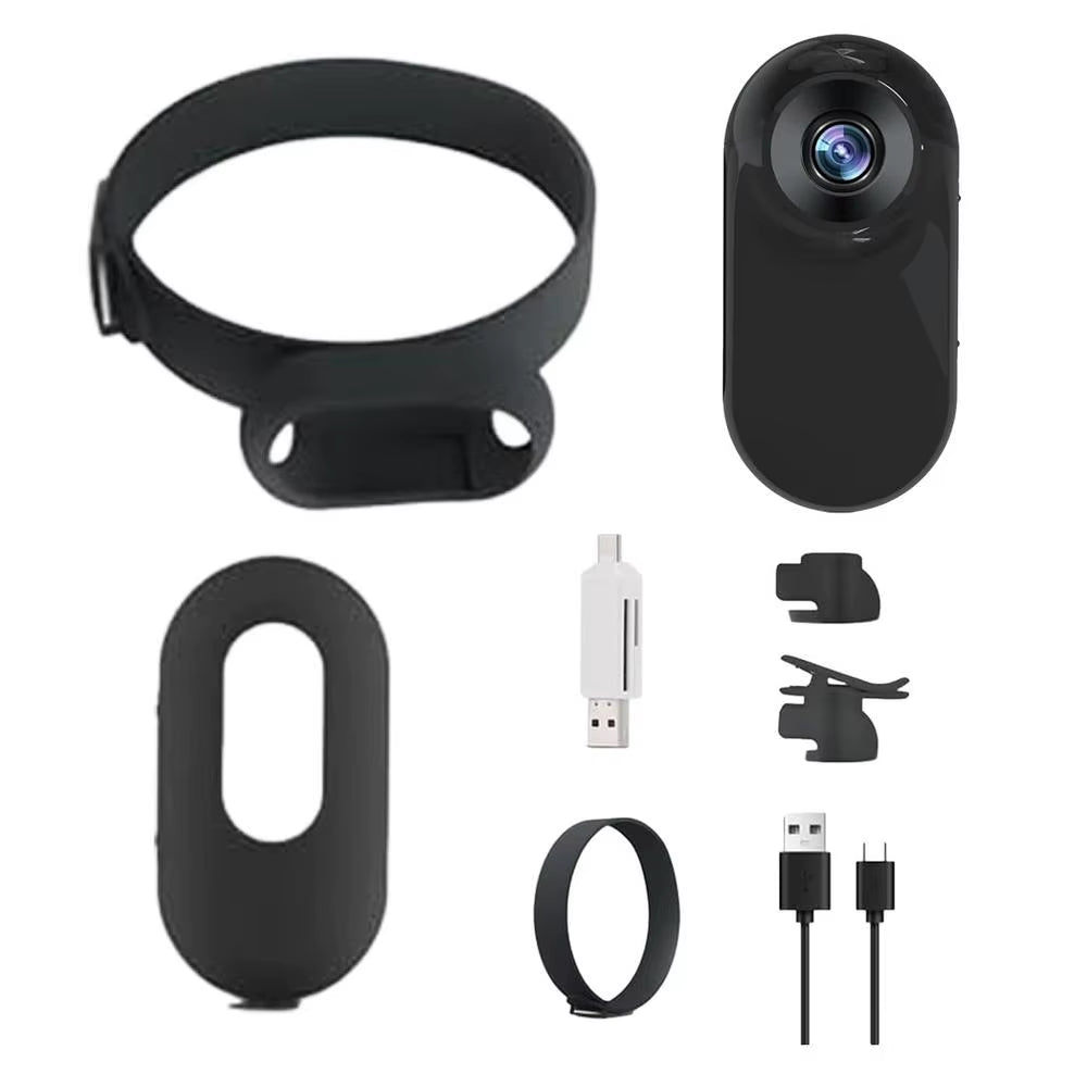 Dog Tracker Collar Hd 1080P Wireless Cat Camera Collars Sport/Action Camera with Video Records Wireless Collar Pet Supplies