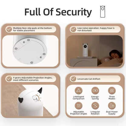 Accesorio divertido para gatos con luz láser LED